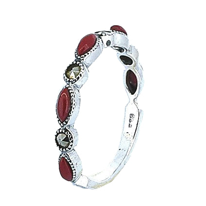 Anillo de Marquesita de Colores