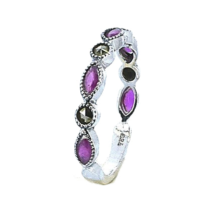 Anillo de Marquesita de Colores
