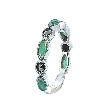 Anillo de Marquesita de Colores